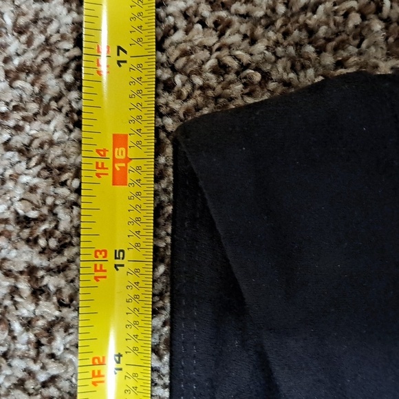 I Love Tyler Madison Flare Velvety Pants Ladies Size ( 32) LARGE Black - Picture 2 of 10